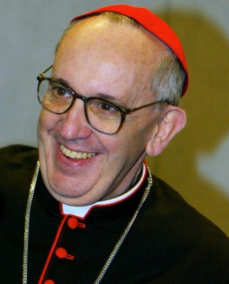 Il neoeletto papa Francesco