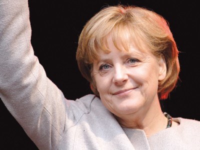 Angela Merkel cancelliera e leader dei cristiano sociali tedeschi