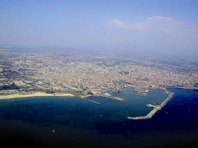 Veduta aerea di Catania