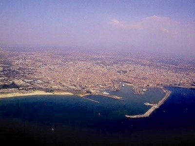 Una veduta di Catania dall'alto